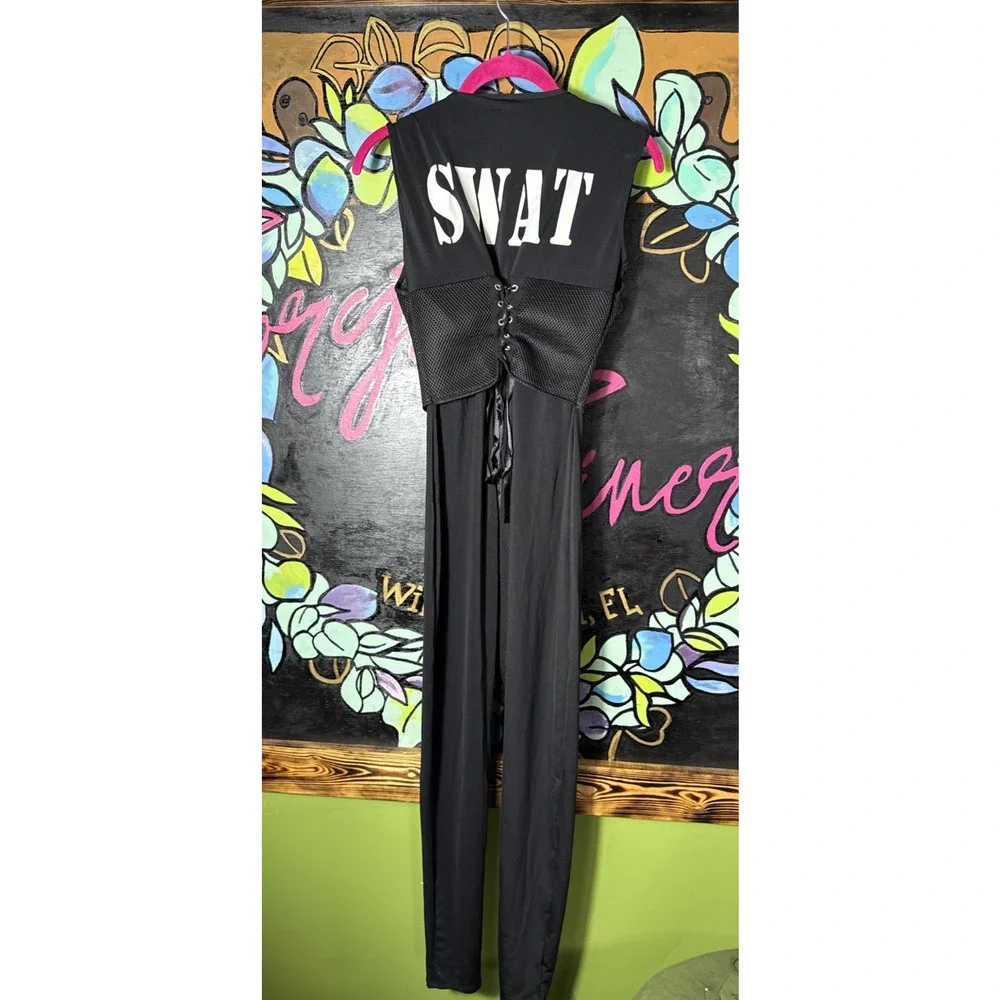 Leg Avenue Deluxe Swat Commander Costume, Black, Small - Picture 4 of 7